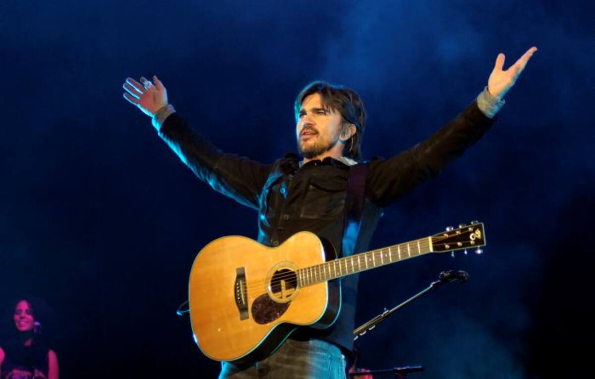 El tour ‘Unplugged’ (Desconectado) de Juanes llega esta noche a Cartagena en una única función. COLPRENSA
