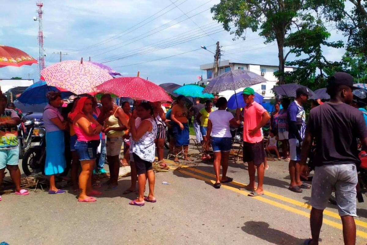3 años sin agua llevaron a esta comunidad de Clemencia a bloquear La Cordialidad
