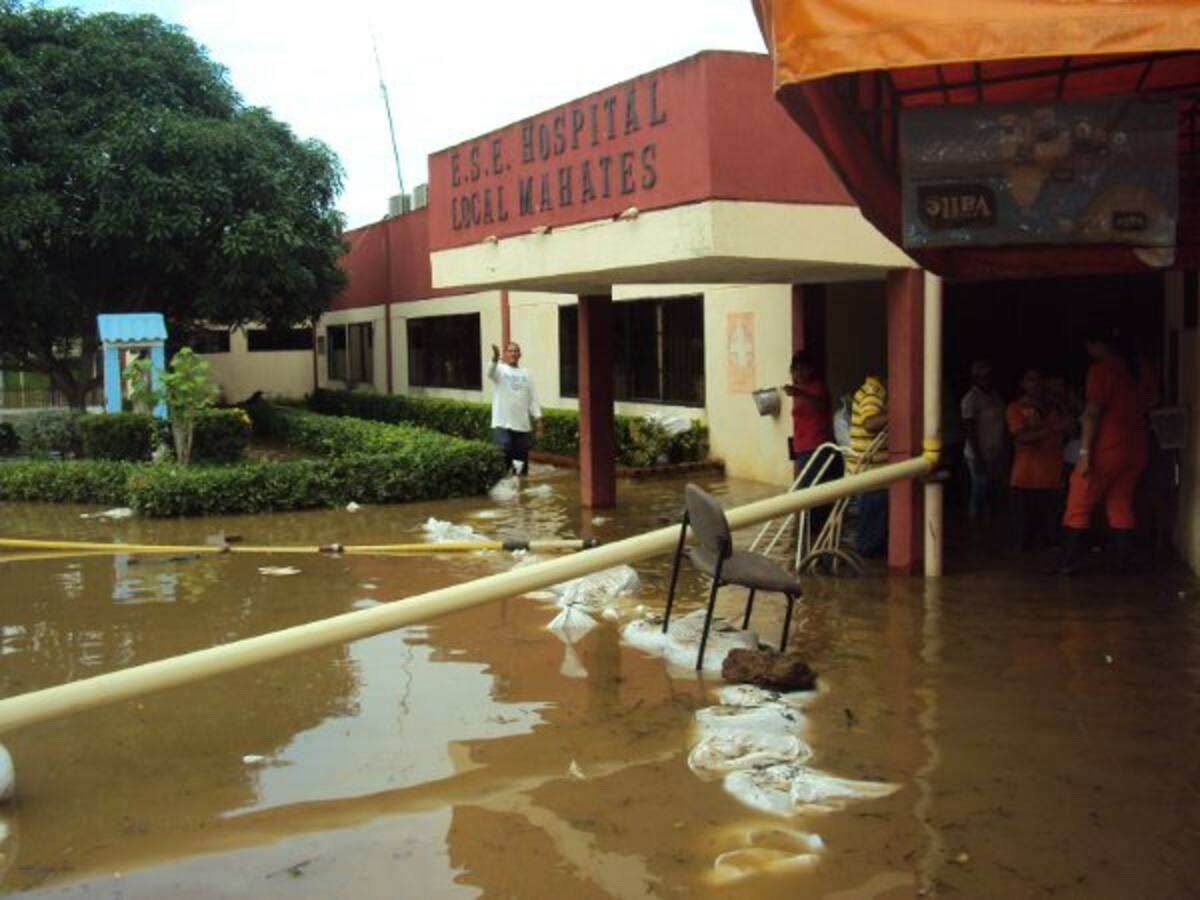 El Fondo de Adaptación financiará las obras de reconstrucción de la infraestructura sanitaria de Bolívar. ARCHIVO