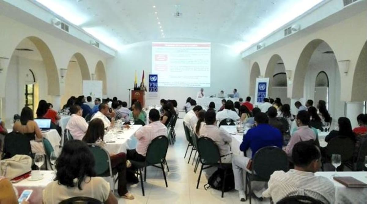 El apoyo del PNUD al Departamento Nacional de Planeación estuvo centrado en la elaboración de lineamientos y socialización del nuevo proceso de empalme de los mandatarios territoriales. Cortesía.