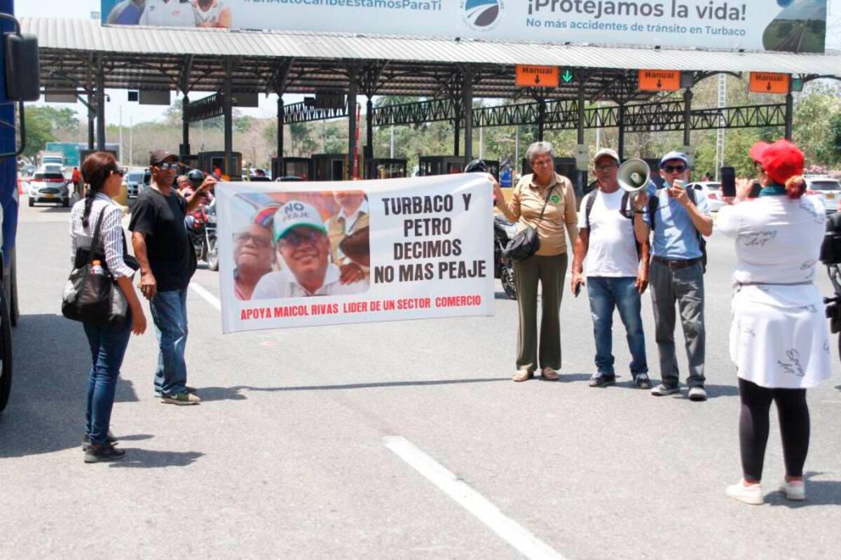 En vivo: anuncio del ministro de Transporte desde el peaje de Turbaco