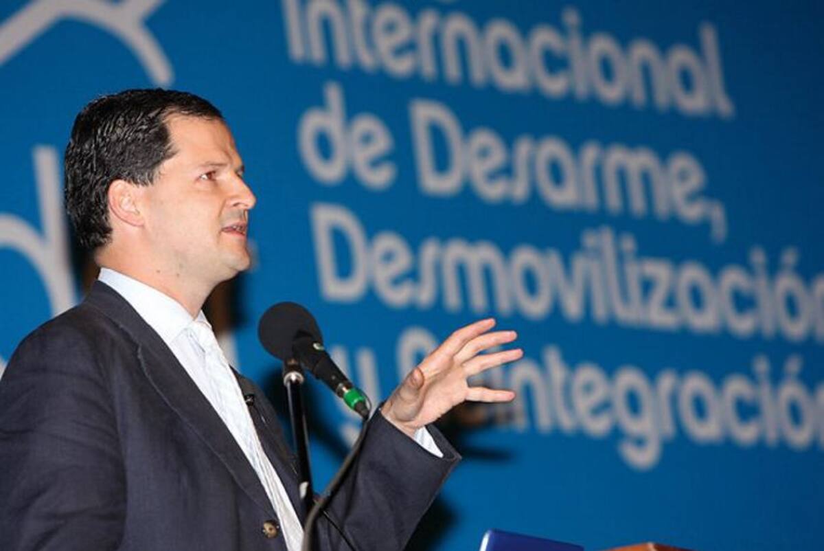 Sergio Jaramillo, alto comisionado para la Paz. COLPRENSA