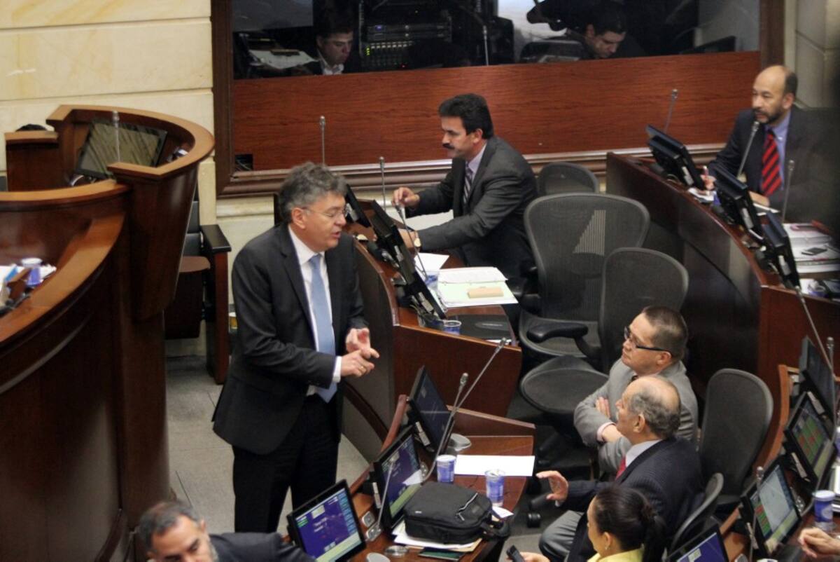 Última sesión de la Plenaria del Senado. COLPRENSA