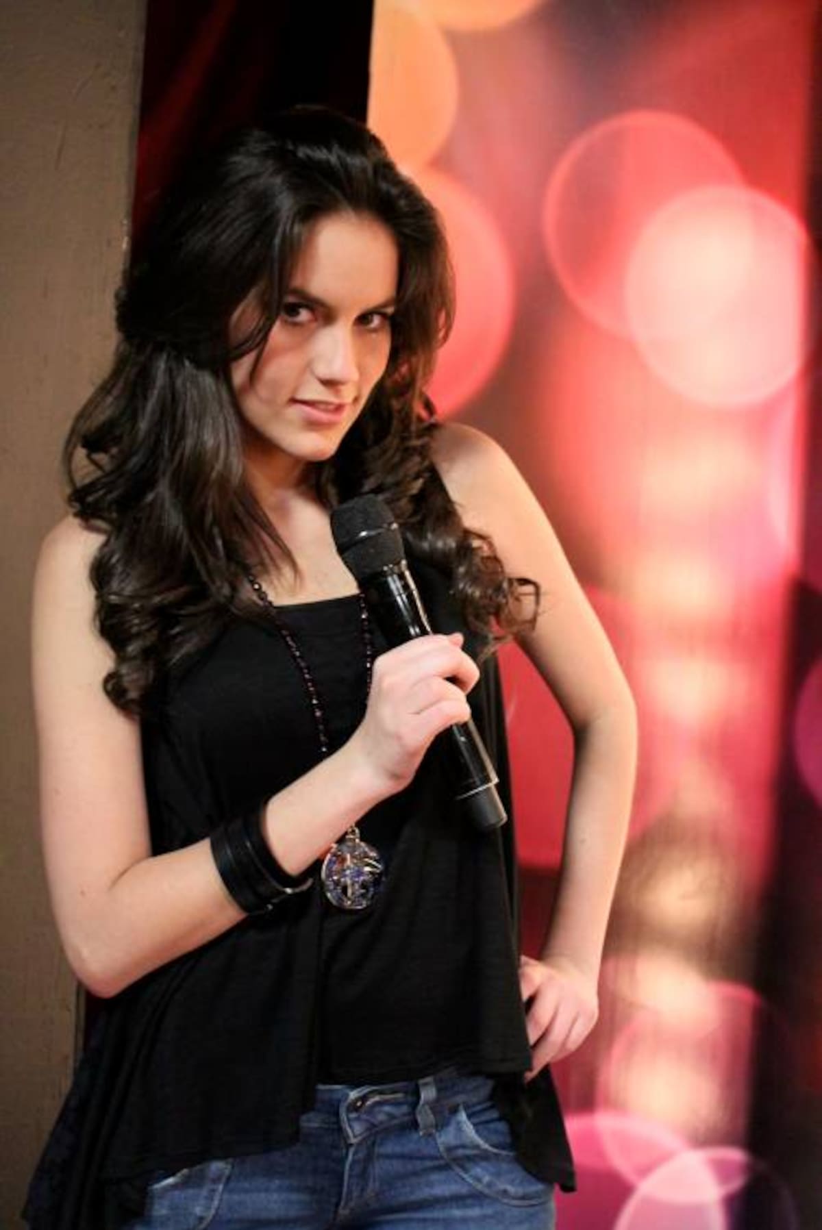 Linda Palma, actual presentadora de TV compitió por el título de Señorita Bogotá