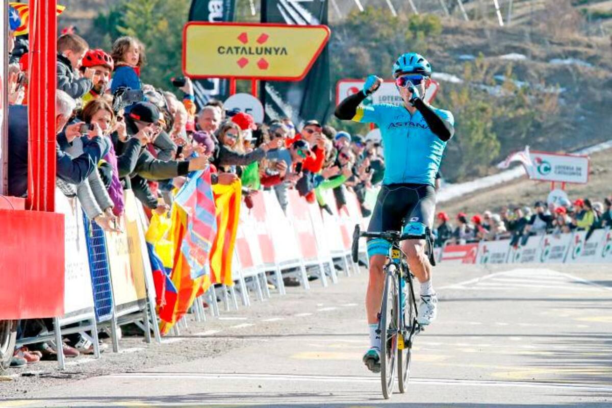 Miguel Ángel López ganó la etapa 4 de la Vuelta a Cataluña y es nuevo líder