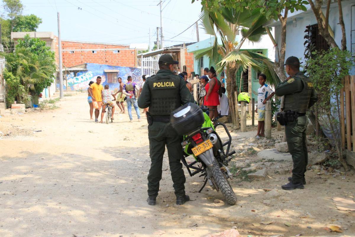 Policía Metropolitana dice estar trabajando por la seguridad de los cartageneros.