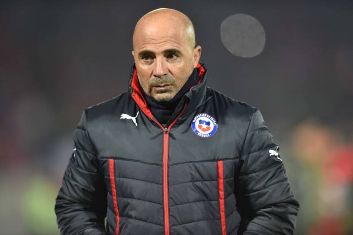 Jorge Sampaoli, técnico de Chile. AFP RODRIGO ARANGUA