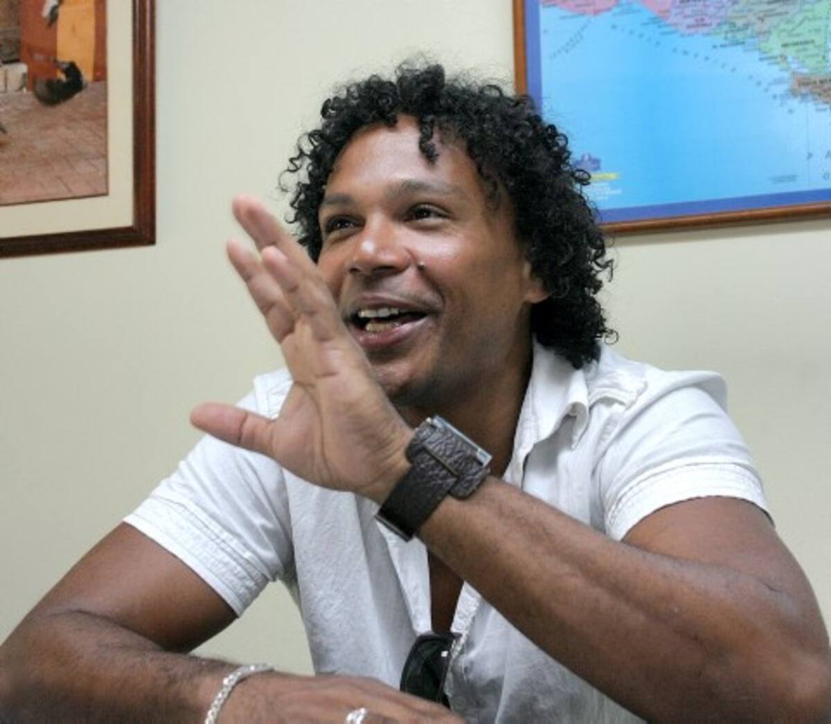 Germán Mercado Ebratt, cantautor cartagenero.