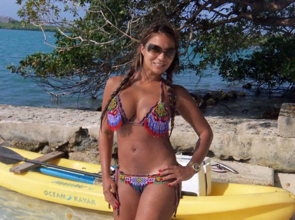 Dania Londoño, mujer involucrada con agentes del Servicio Secreto en un hotel de Cartagena. ARCHIVO