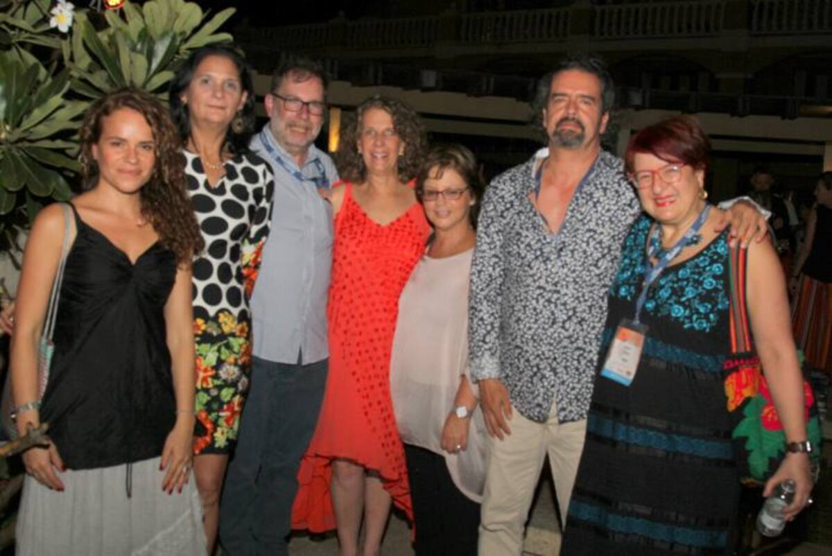 Claudia Gallego, Carmen Quintero, Ramón Cote, Elena Gómez, Piedad Bonnett, Guido Tamayo y Diana Uribe. MARUJA PARRA - EL UNIVERSAL