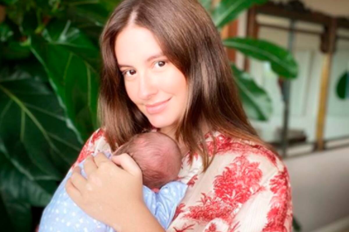Taliana Vargas presumió su figura a pocos días de dar a luz