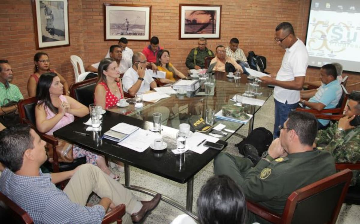 El comité de Seguimiento Electoral sesionó en la Gobernación de Sucre. MANUEL SANTIAGO PÉREZ/ELUNIVERSAL/