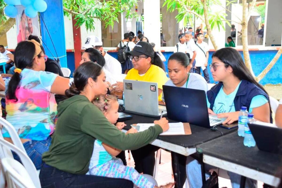 Habitantes de Bayunca acudieron a jornada de atención