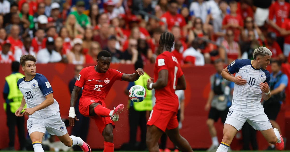 Canadá empata 1-1 con Bosnia en su debut en el Mundial 2026
