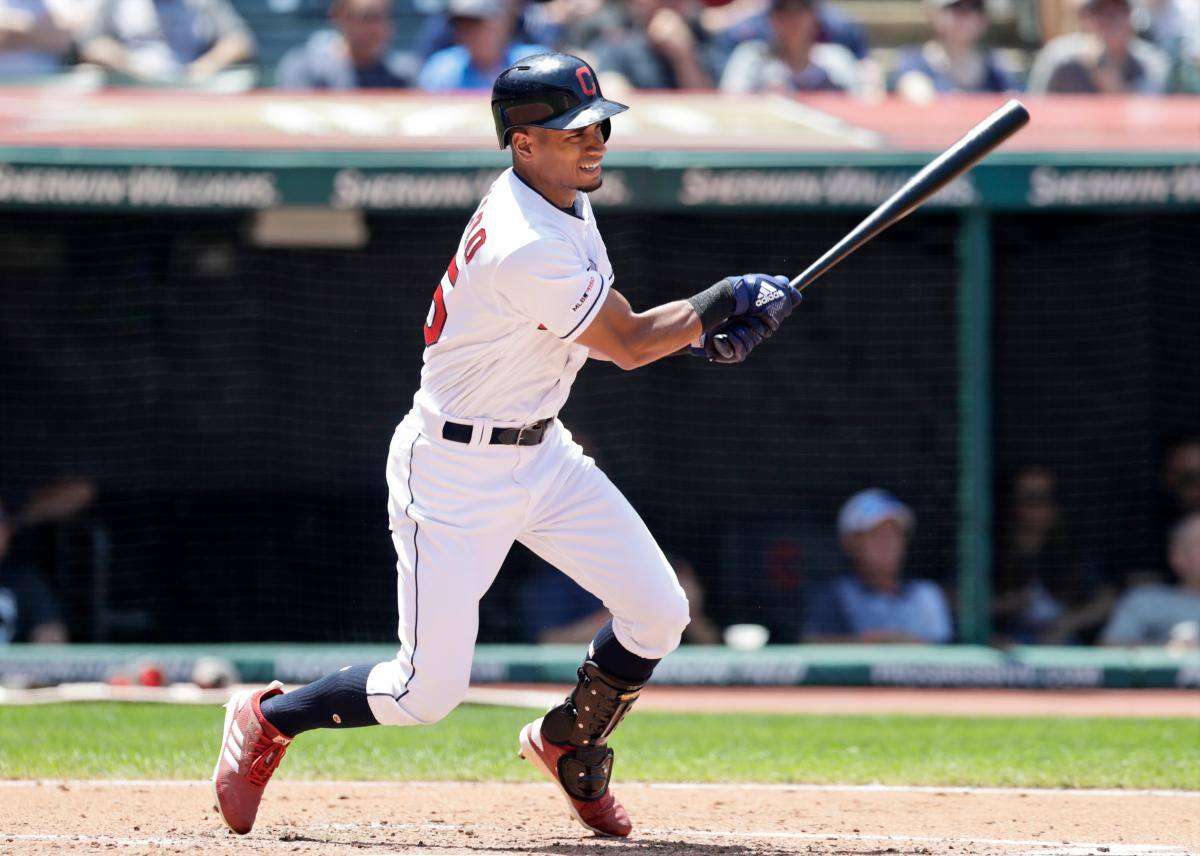 Óscar Mercado confía en una gran temporada con los Indios de Cleveland. //ARCHIVO