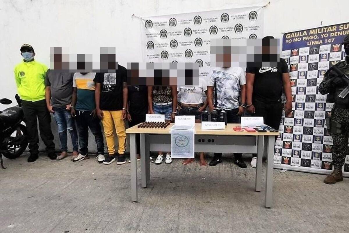 Judicializan a 12 personas relacionadas con el paro armado en Sucre