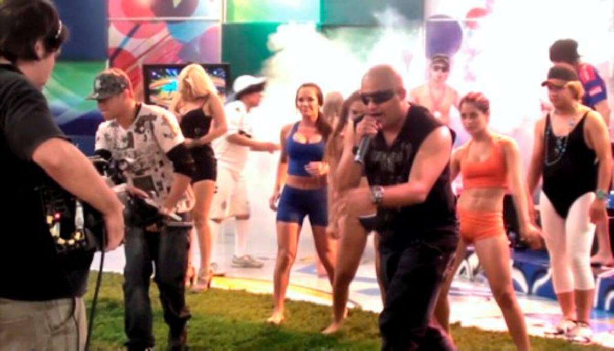 Big Yamo, durante una de sus recientes presentaciones en Suramérica, ésta en Chile. Cortesía