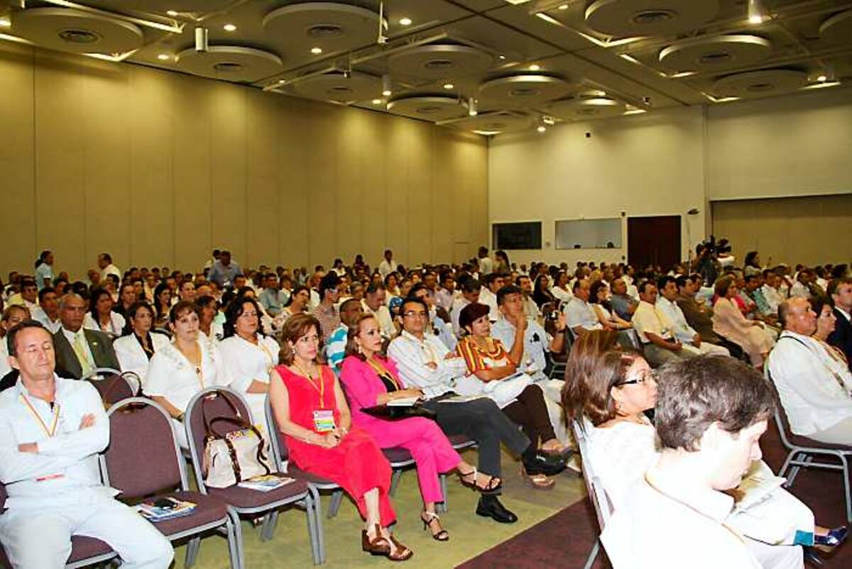 Desde ayer se realiza en Cartagena, el Primer Encuentro Nacional de Notarios. Oscar Díaz/El Universal