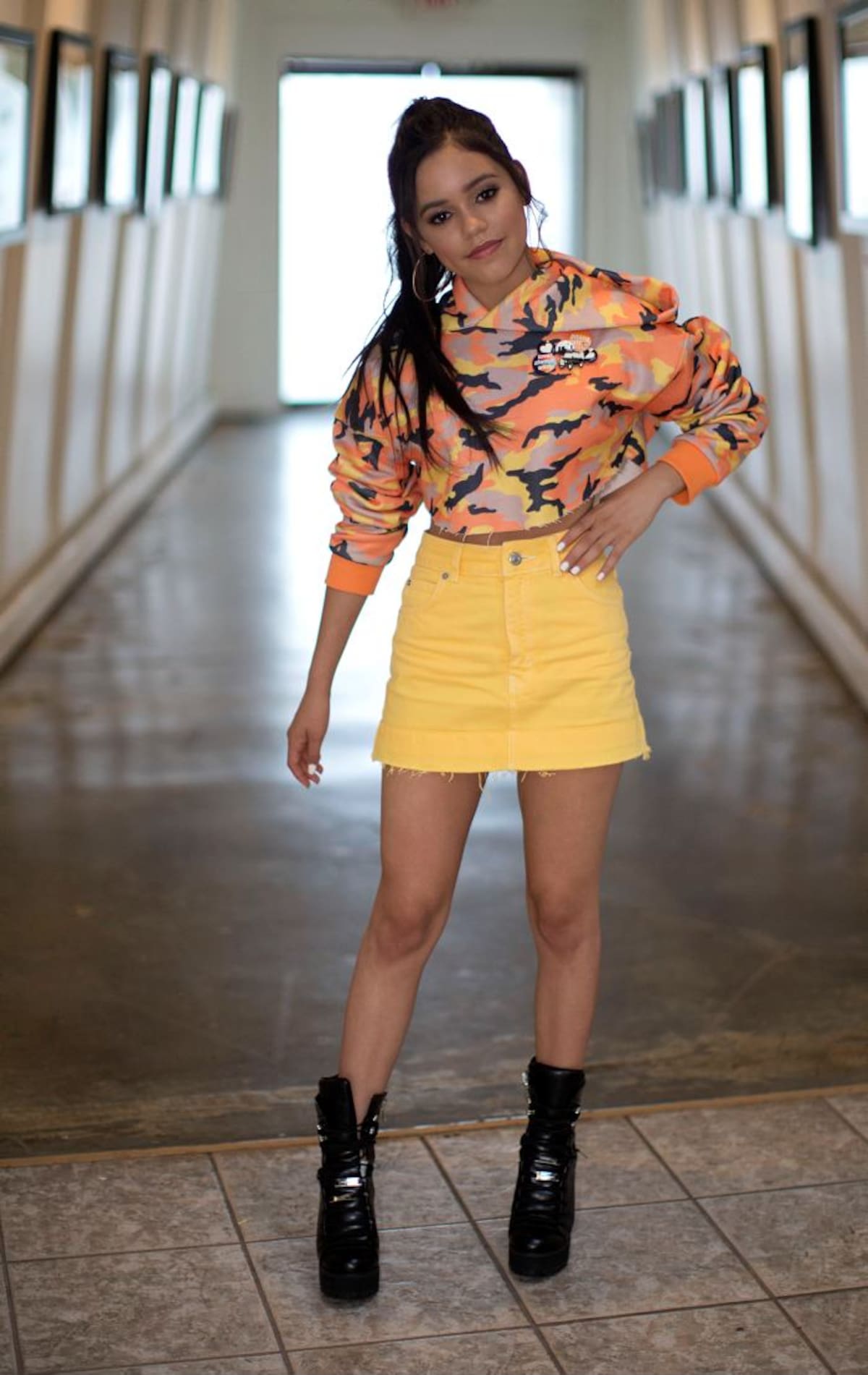 Jenna Ortega tiene 15 años, es uno de los mayores talentos jóvenes de Hollywood. EFE ARMANDO ARORIZO