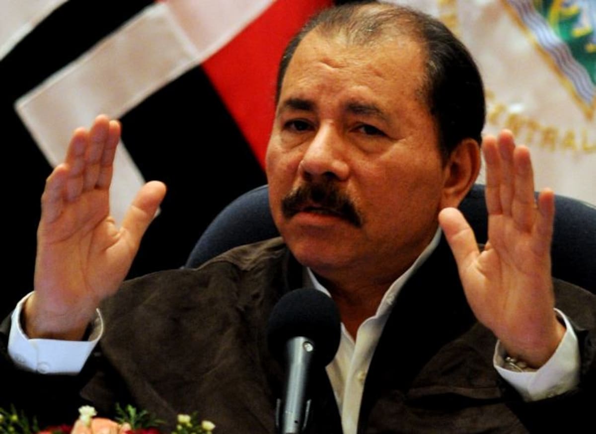 Daniel Ortega, presidente de Nicaragua. Archivo.