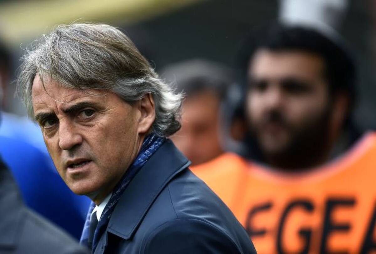 Roberto Mancini. FOTO: AFP