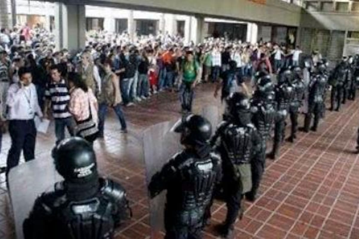 El ingreso del Esmad a la Universidad de Antioquia