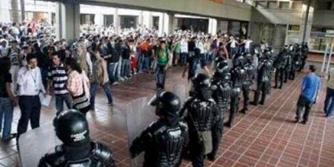 El ingreso del Esmad a la Universidad de Antioquia