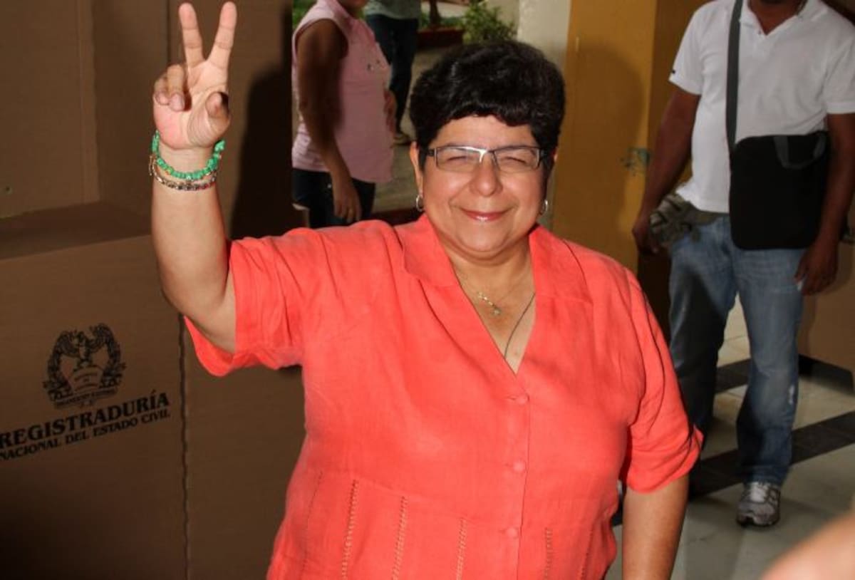 María del Socorro Bustamante se lanzó a la Alcaldía de Cartagena en dos oportunidades. Archivo