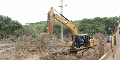 Avanza obra para reparar fuga tras parada técnica de Acuacar: 40 % de usuarios sin servicio