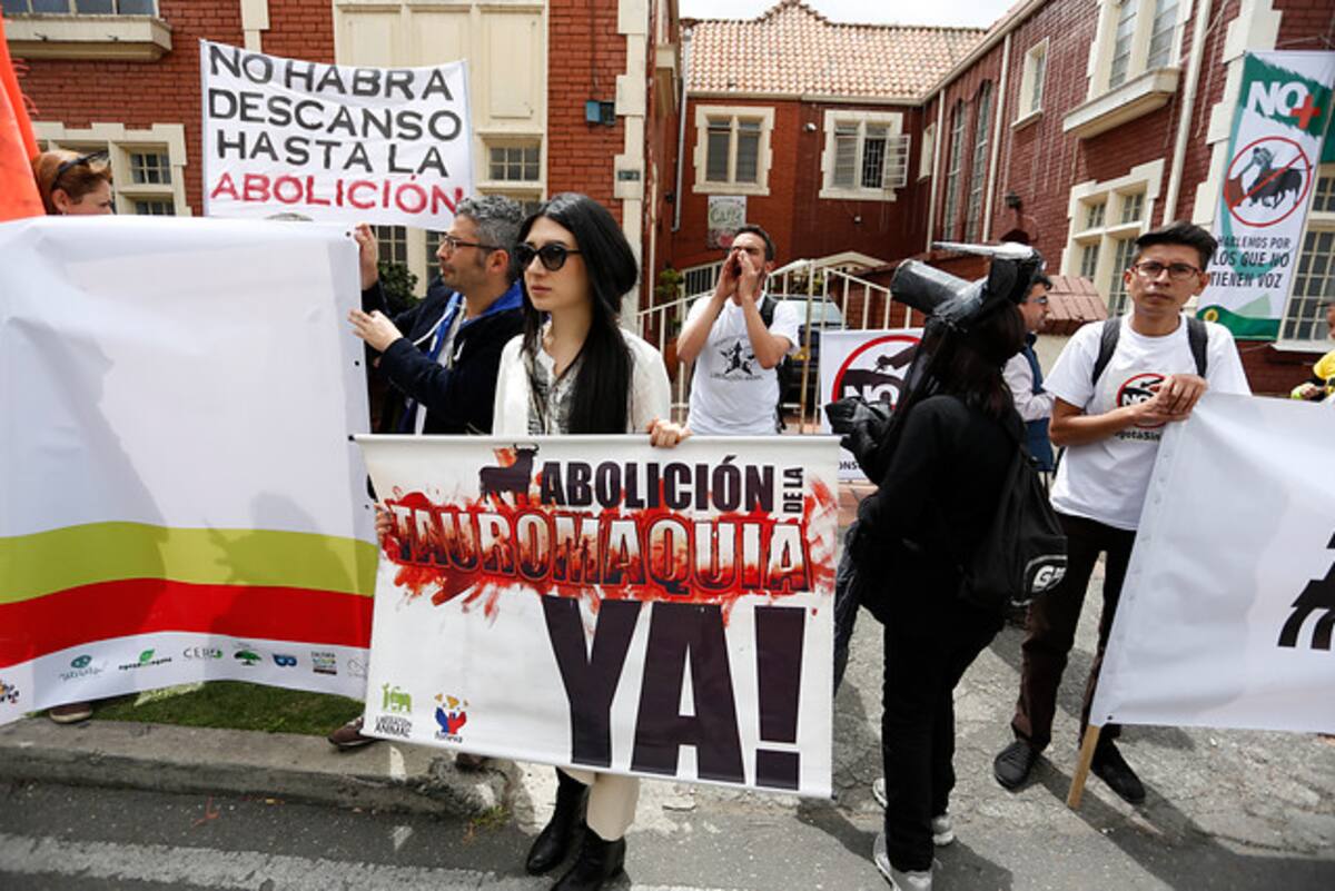 Como la práctica de la tauromaquia está avalada constitucionalmente, su continuidad no puede depender de la voluntad popular ni de los alcaldes de turno. COLPRENSA