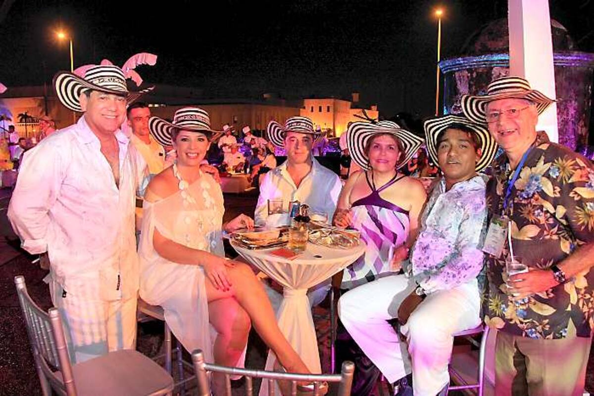 Jorge Luis Macía, Mónica Mass, Horacio Del Castillo, Martha Lucia Noguera, Pablo Almarales y Rafael Martínez. Fotos, Luis Aparicio, El Unversal