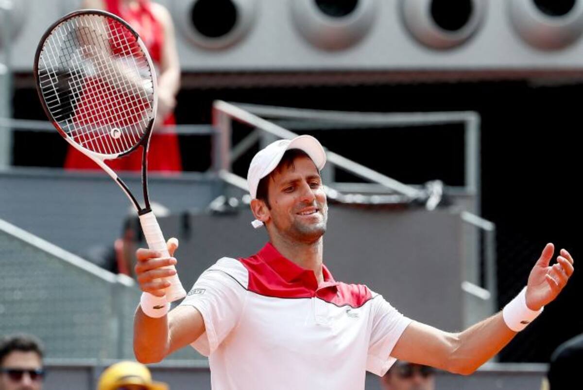 Novak Djokovic eliminado en el Mutua Madrid Open. EFE MARISCAL
