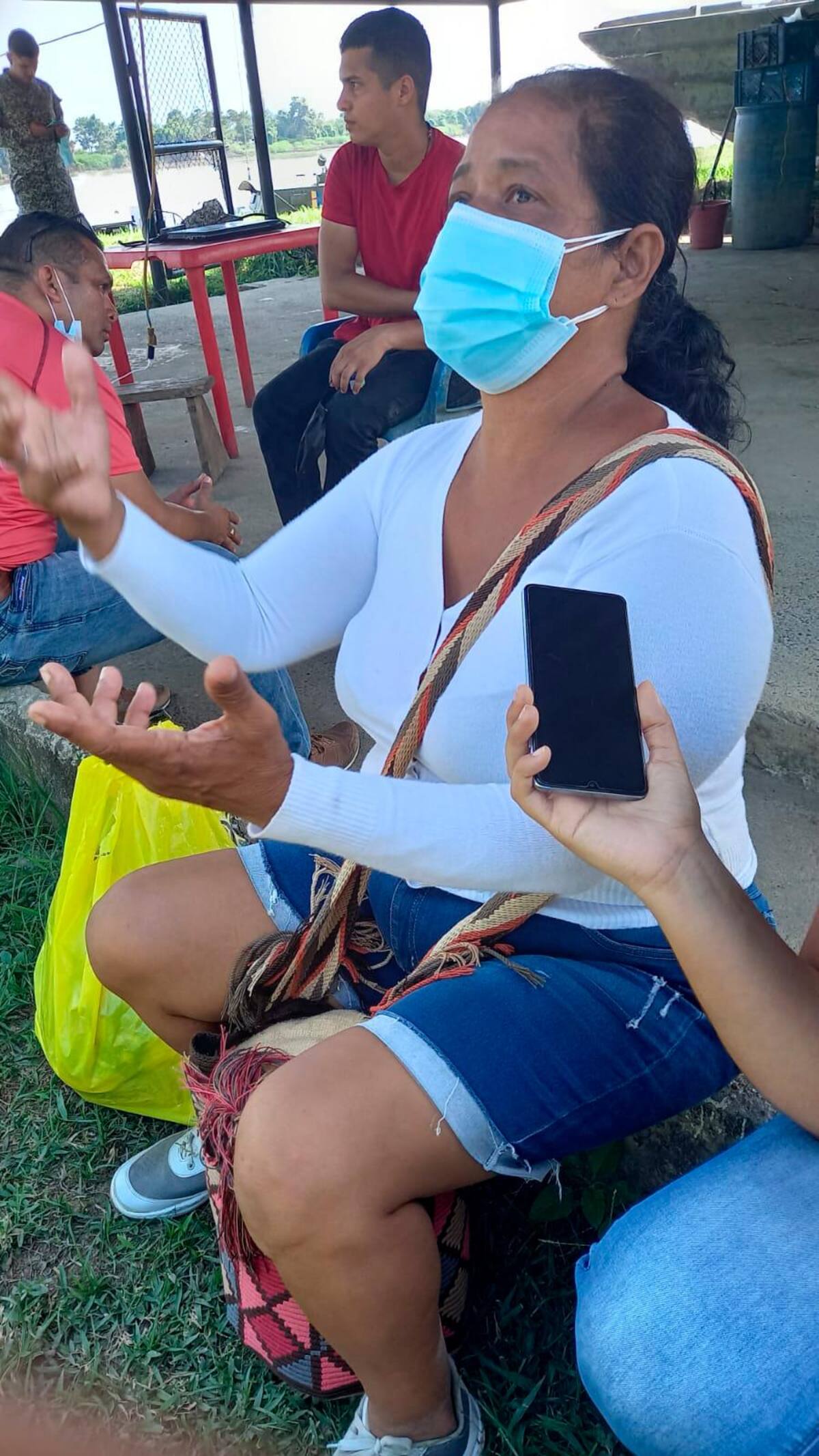 Nelvys Gutiérrez, mamá de Gilson y una de las sobrevivientes.