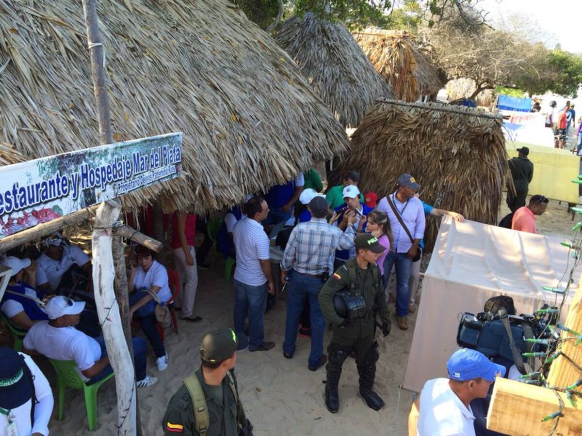Recuperación de playas en Isla de Barú por parte del Distrito. EL UNIVERSAL