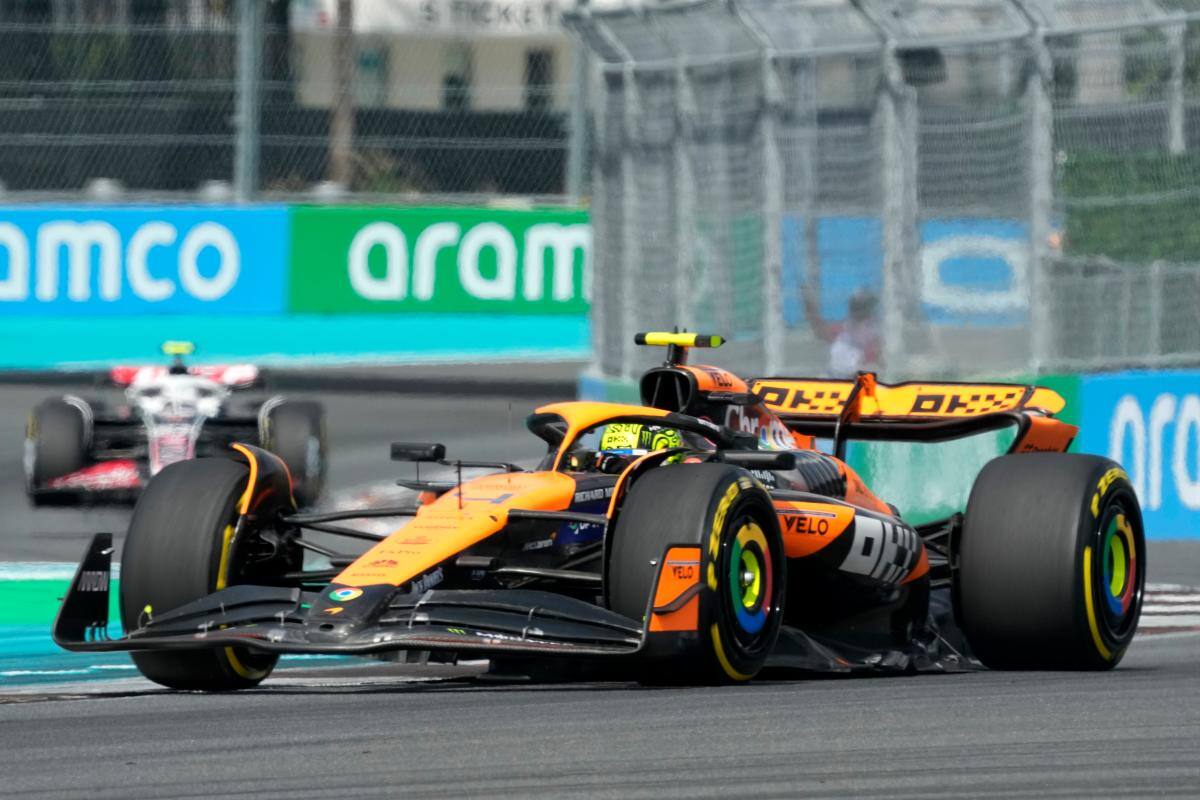 Gran Premio de Miami: Lando Norris (McLaren) no dejó ganar al astro Verstappen