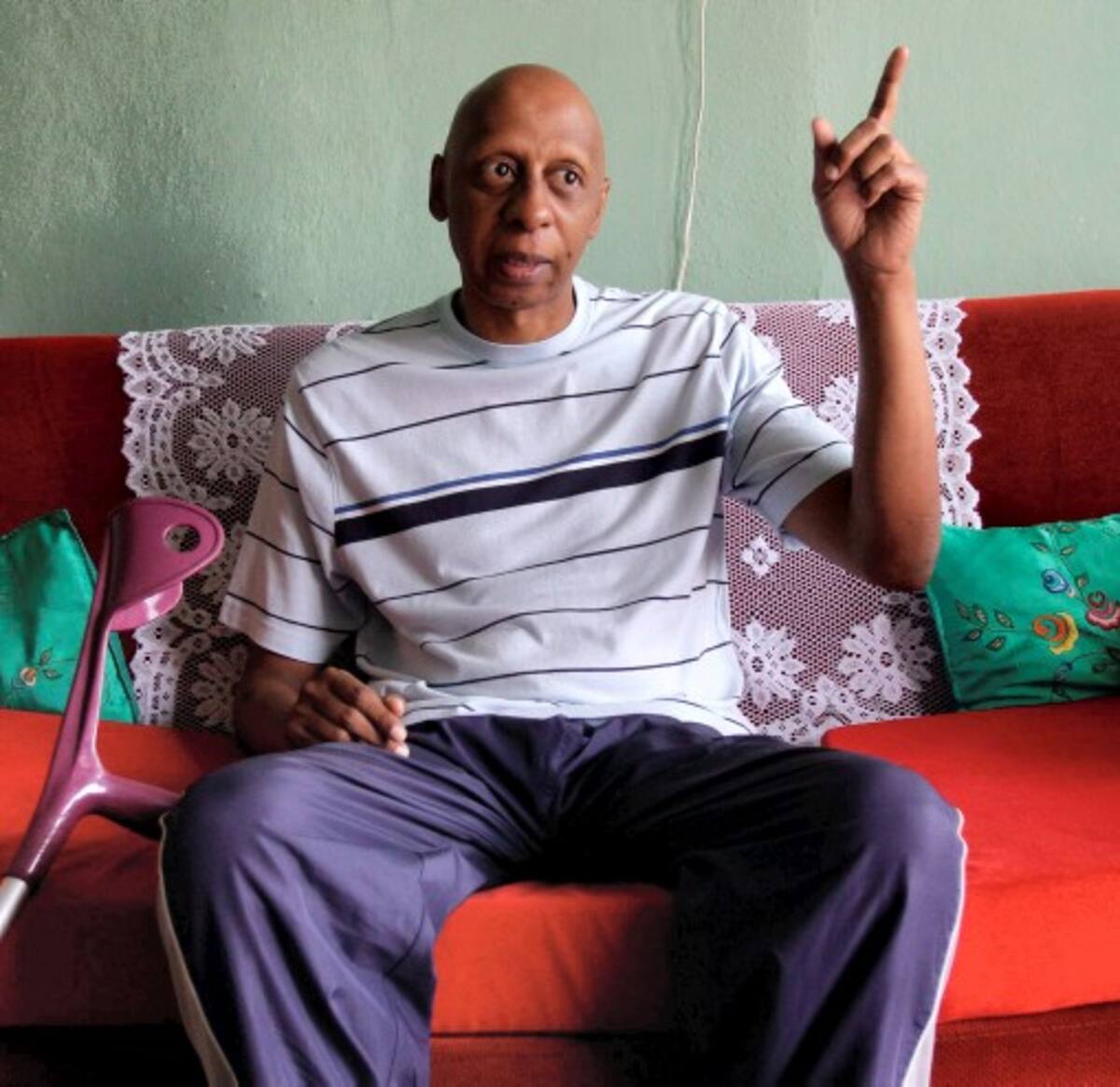 Guillermo Fariñas realiza la huelga de hambre número 24 en 15 años. Archivo