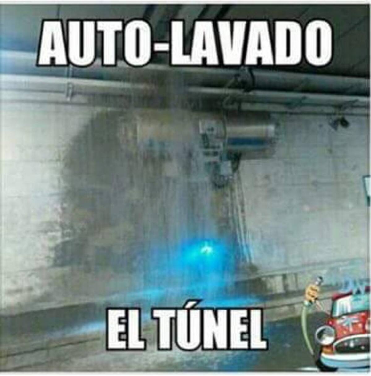 Auto lavado gratuito.
