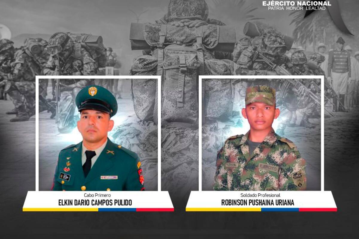 Clan del Golfo asesina a dos soldados en Riohacha