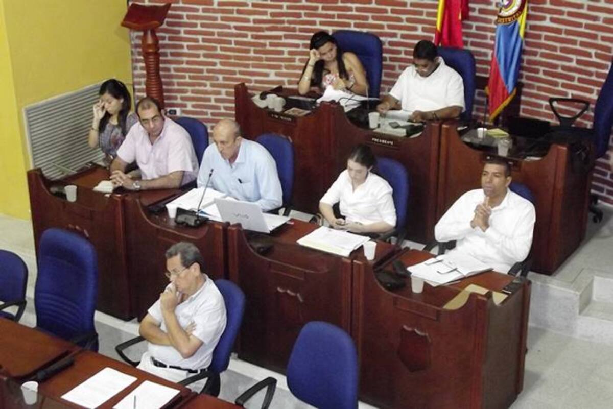 El equipo económico del Distrito estuvo ayer en el Concejo presentando el proyecto de Presupuesto para la vigencia 2013. Cortesía