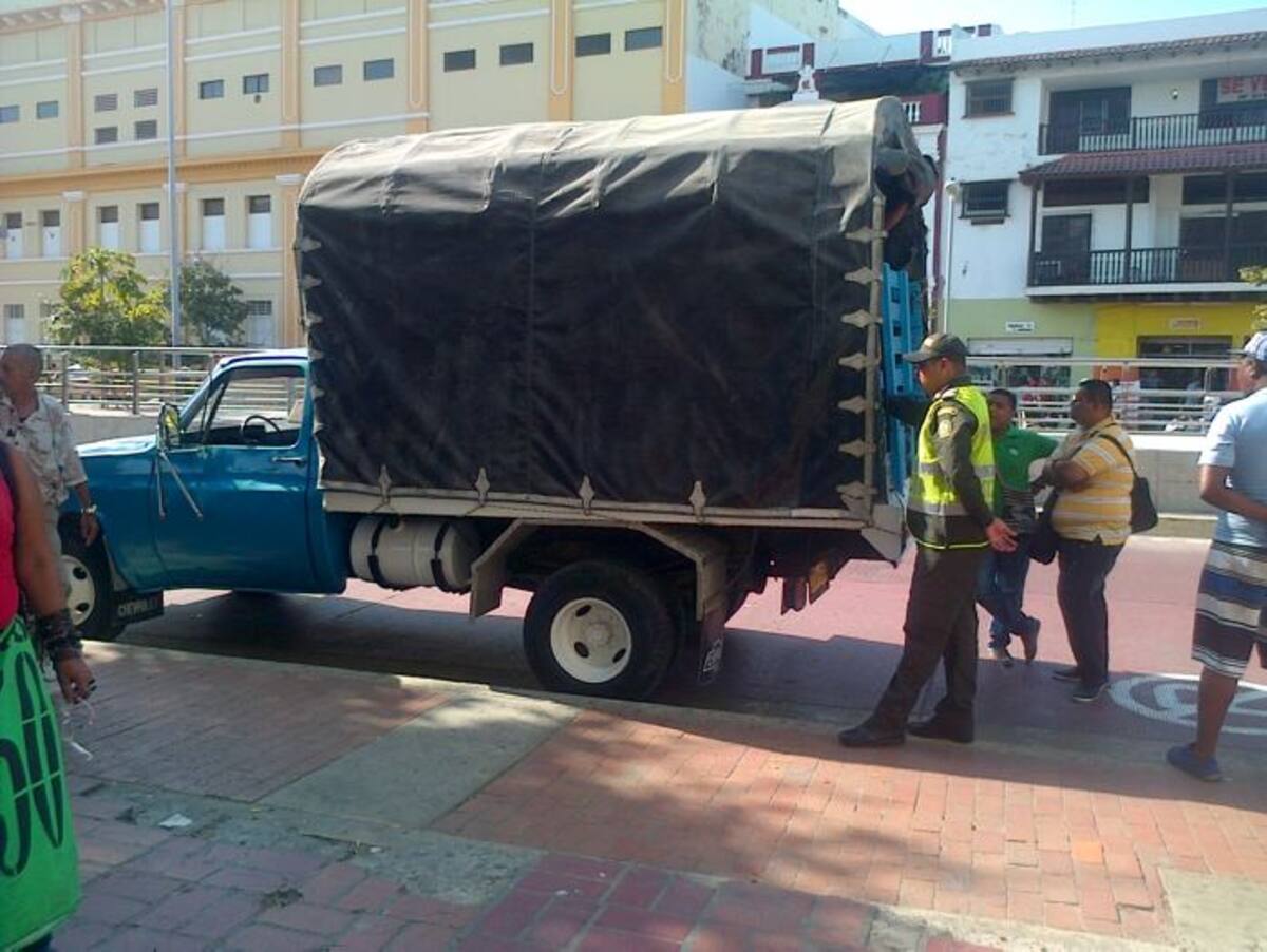 El jueves se realizó un operativos de recuperación de espacio público en la avenida Venezuela.