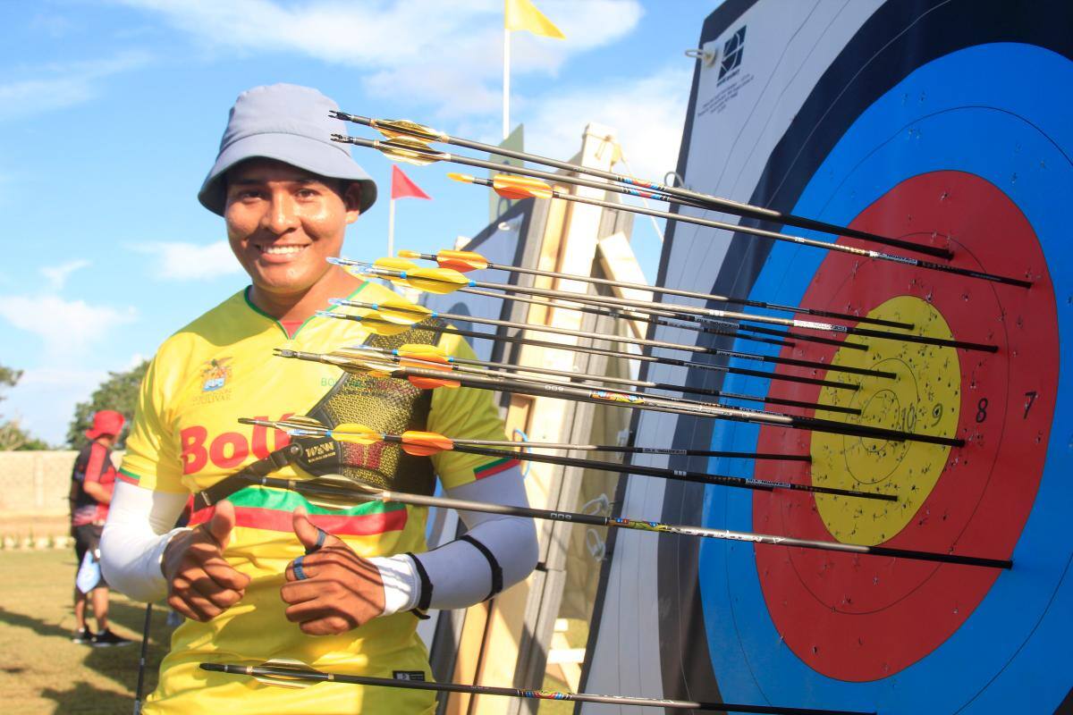 La arquería ha llevado a Andrés Pila a ser grande en el deporte. //Foto: julio castaño - el universaL.