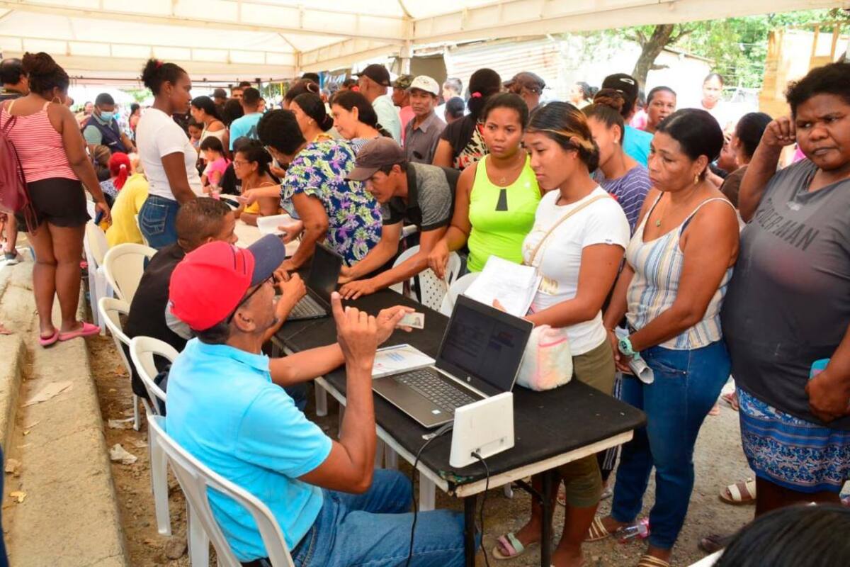 968 personas en pobreza extrema atendidas en jornada de atención integral