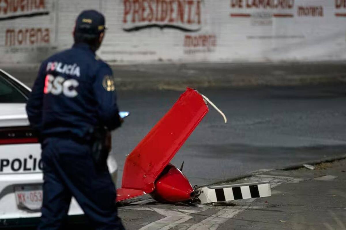 Helicóptero privado se desplomó y dejó tres muertos en Ciudad de México