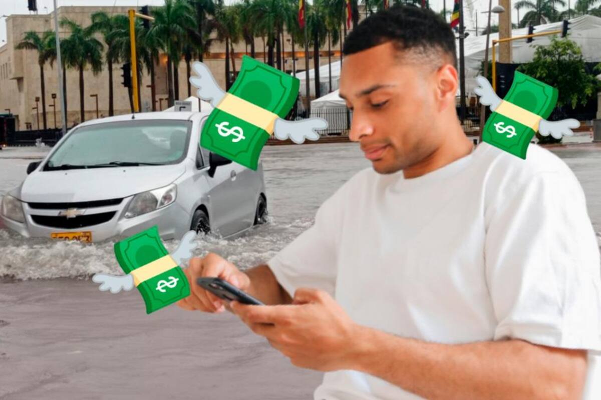 ¡Exagerados! Cartageneros sufren por las lluvias y por el cobro de taxis e InDriver