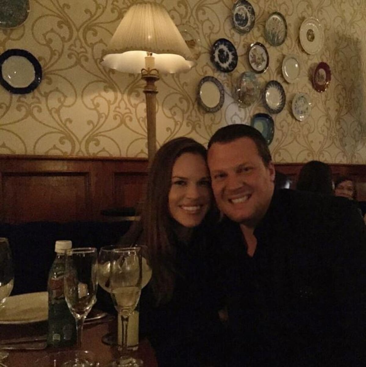 Hilary Swank y Maurizio Mancini. INSTAGRAM