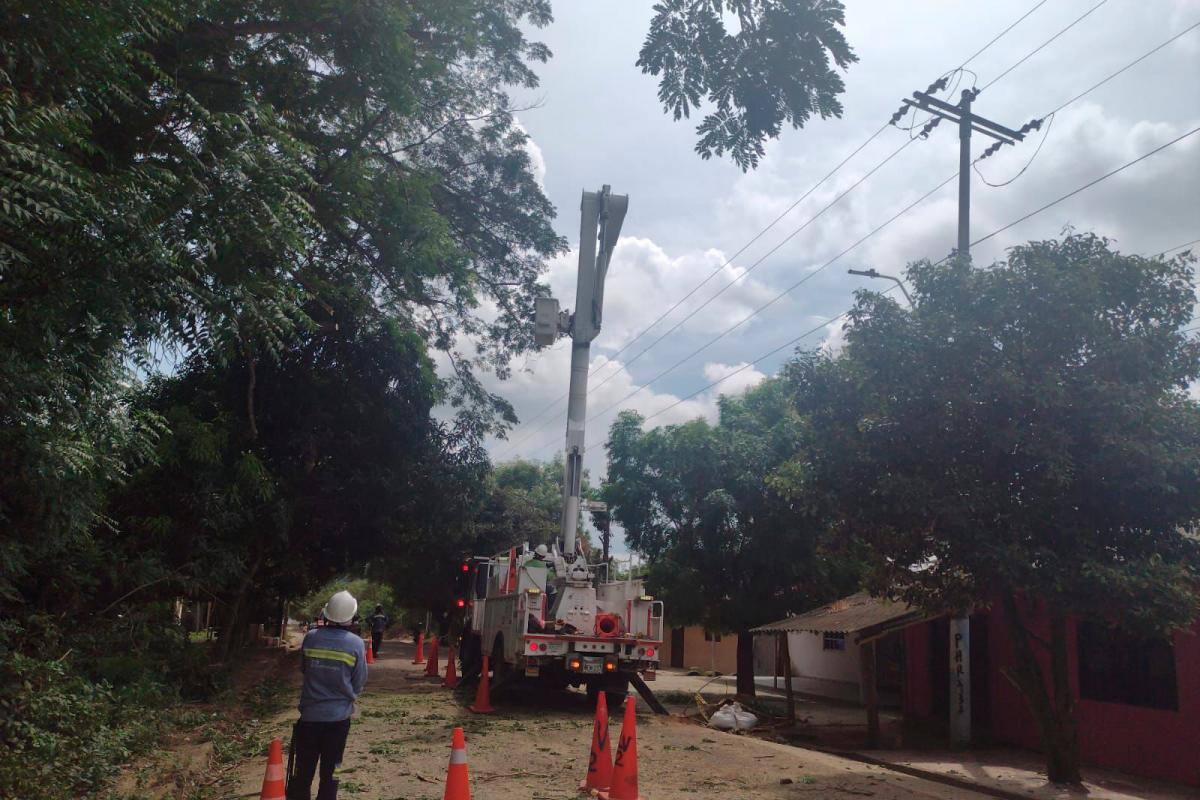 Afinia inicia la remodelación de redes de media y baja tensión en El Guamo