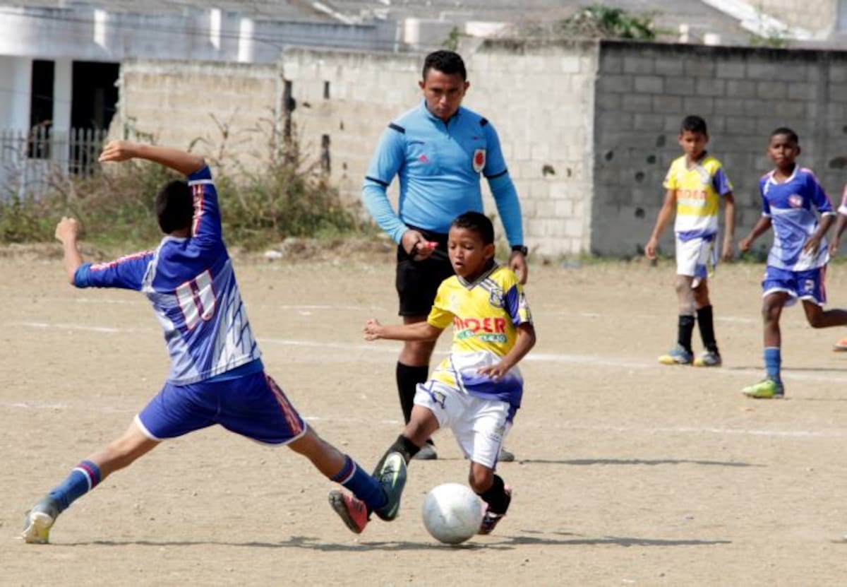 Escuela Talentos Cartageneros derrotó 2-1 a Escuela Marsan, de Sincelejo, en la categoría Pollito.