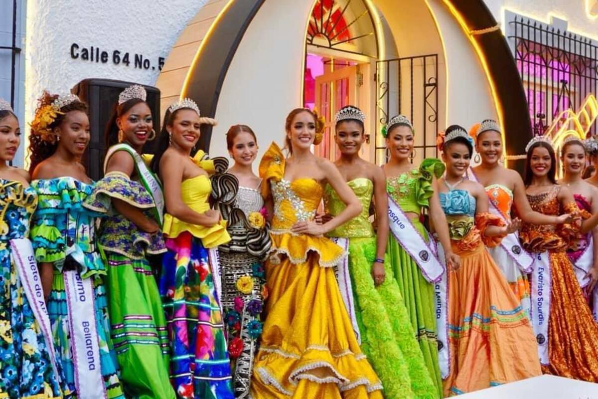 ‘Polleras con tumbao’: la pasarela de la reina del Carnaval de Barranquilla