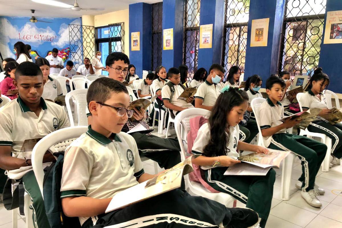 Talleres literarios abren el telón de Un Río de Libros en Montería