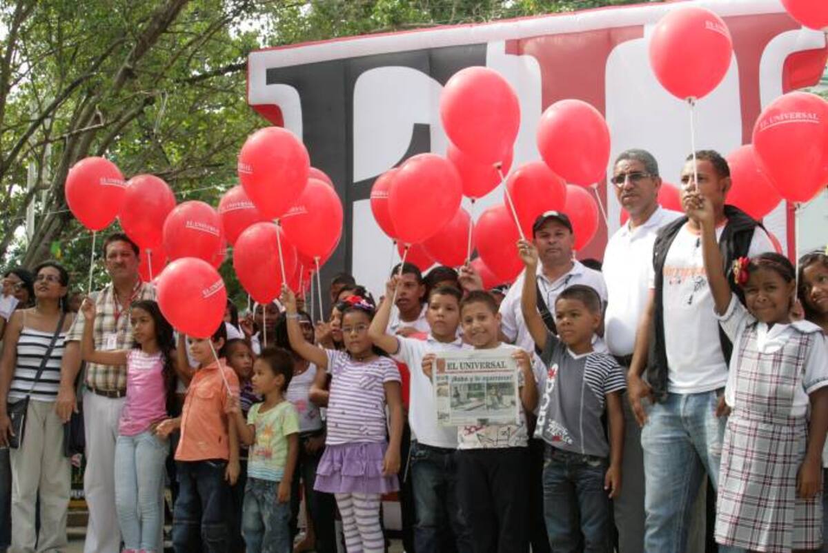 Más de 30 niños participaron activamente de la primera actividad del programa “Lectura al Parque”. DAGOBERTO CABARCAS - EL UNIVERSAL